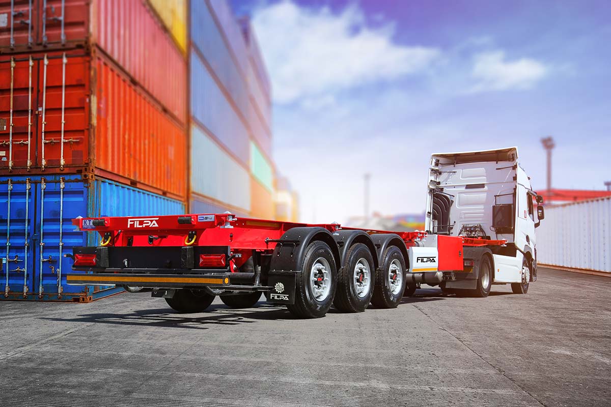 chassis semi trailer 45ft